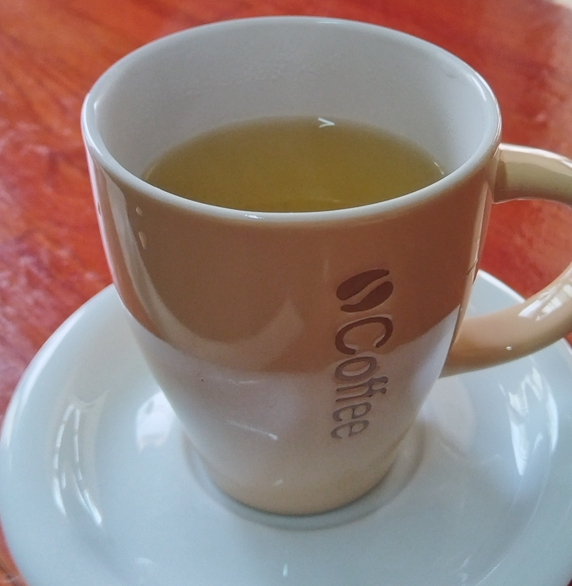 Mountain tea 2.00€ with honey τσάι του βουνού με μέλι